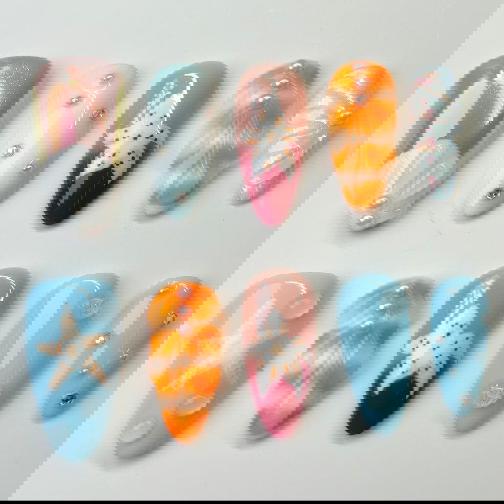 Artisanal Waves - Le Nail NYC -