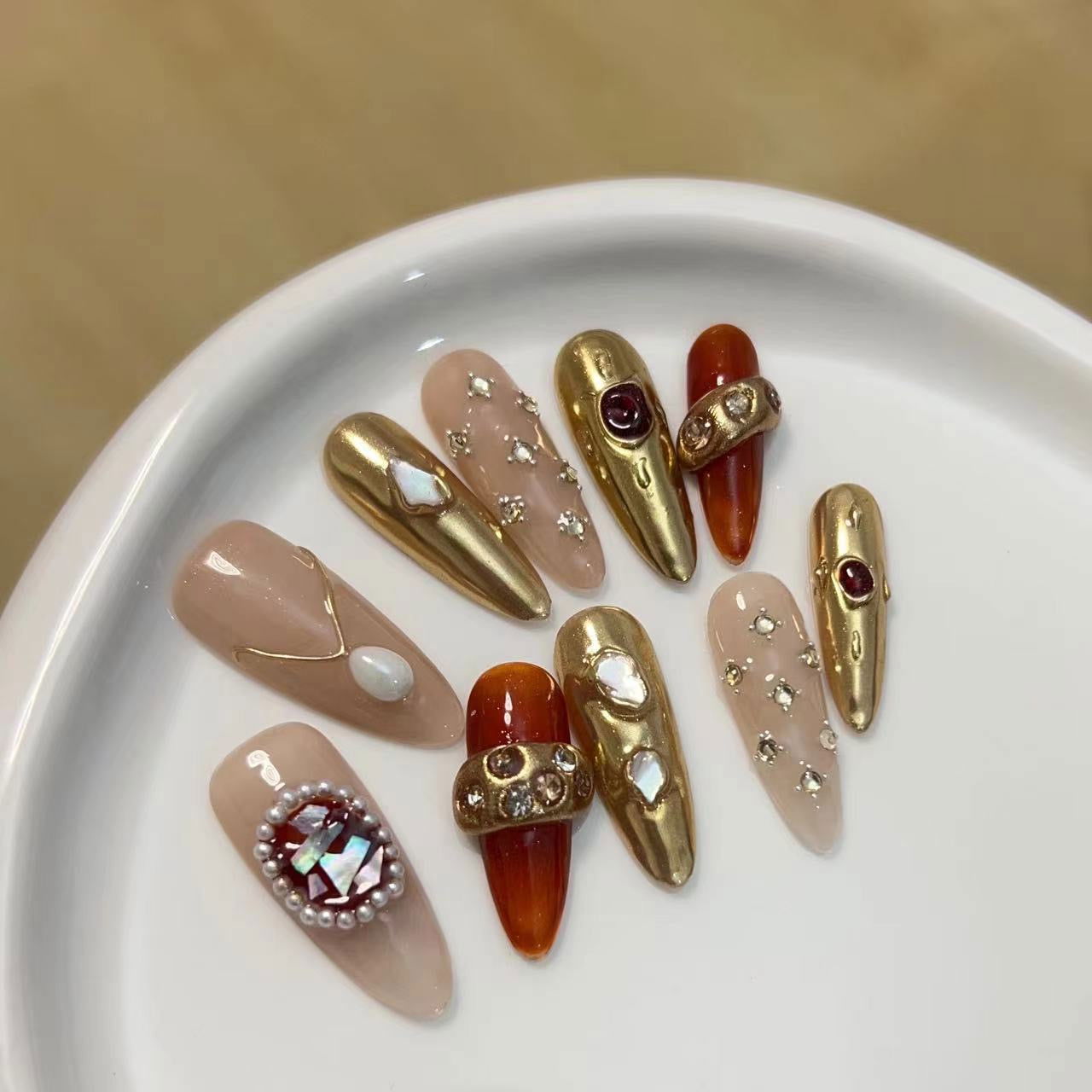 Fall Luxury - Le Nail NYC -