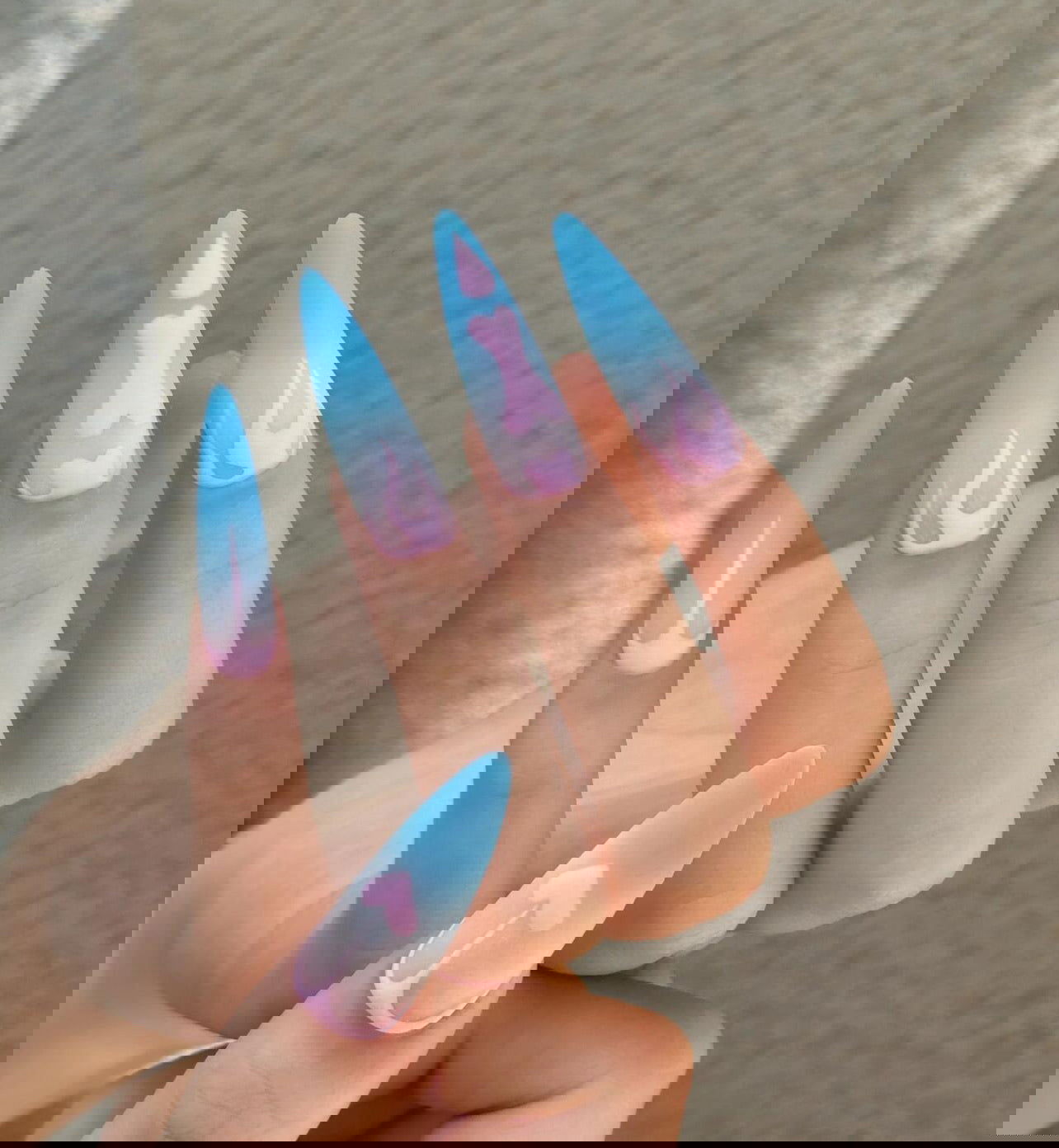 Frosted Flames - Le Nail NYC -