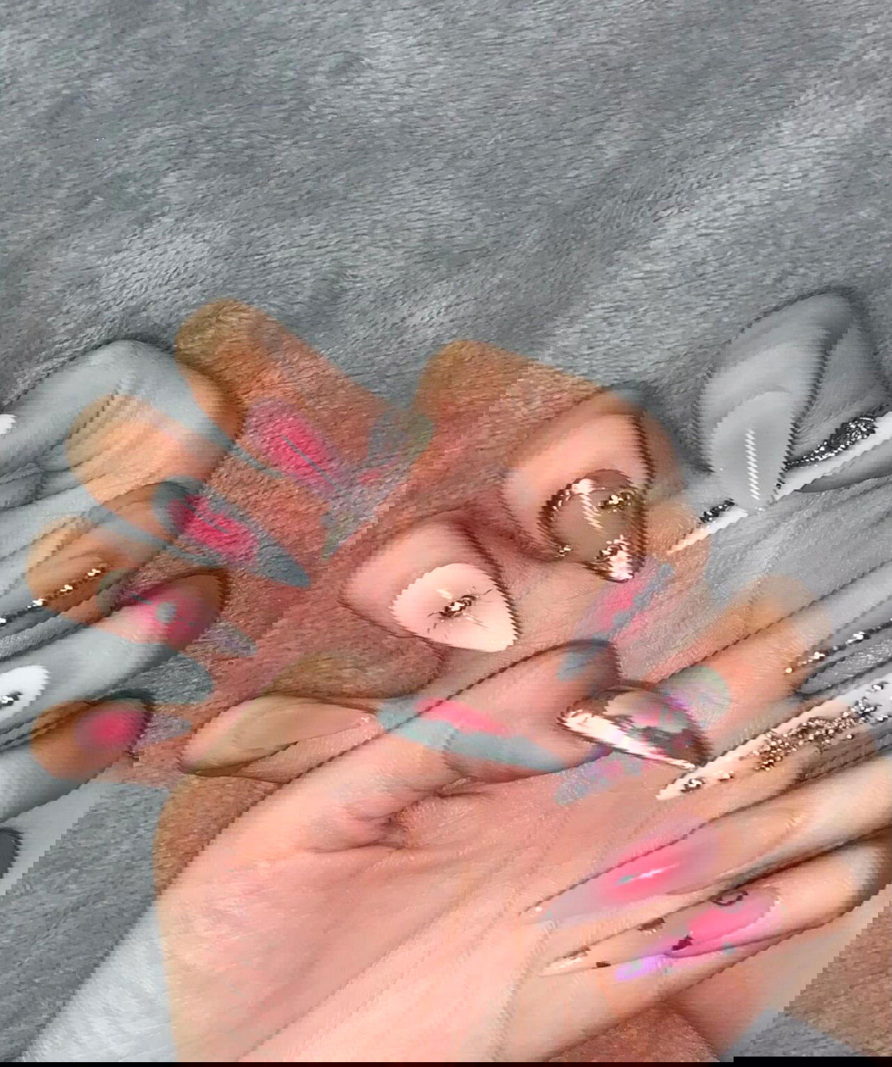 Pink Glam - Le Nail NYC -