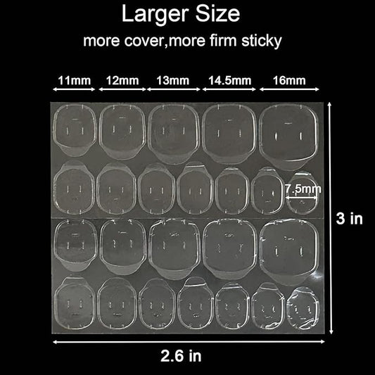 Sticker Tabs (Jelly Glue) - Le Nail NYC -