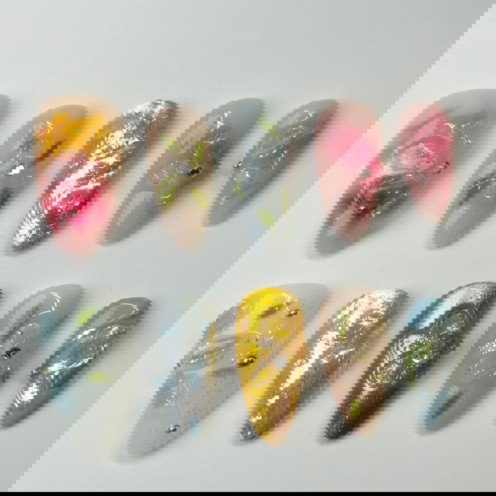 Floral Fantasy - Le Nail NYC - 