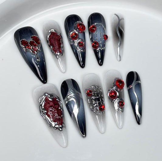 Gothic Chrome - Le Nail NYC - 