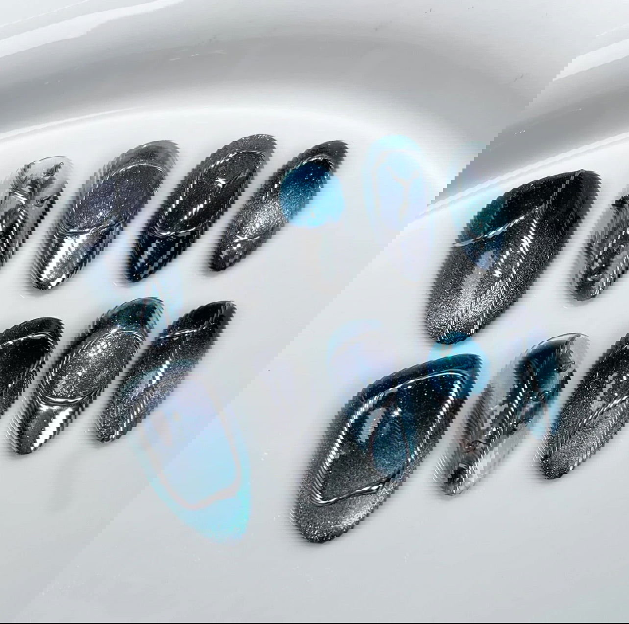 Midnight Chrome - Le Nail NYC - 