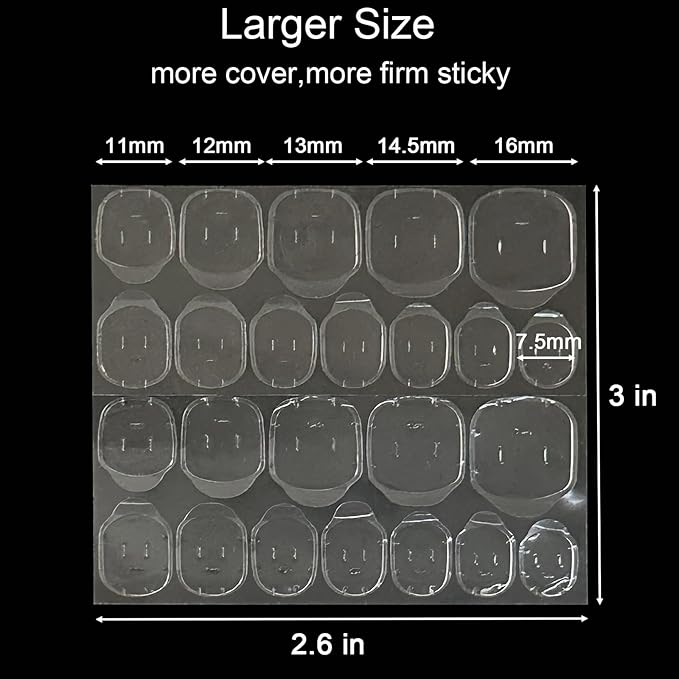 Sticker Tabs (Jelly Glue) - Le Nail NYC - 