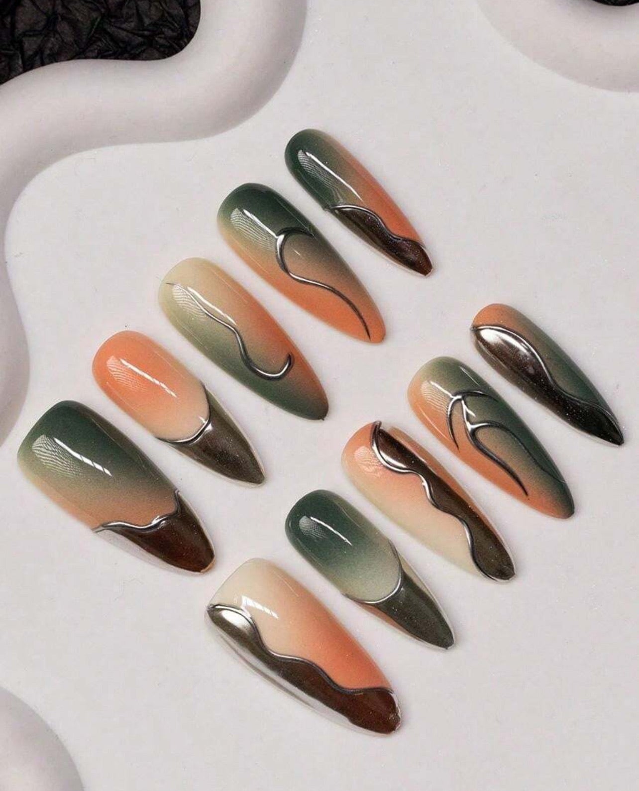 Sunset Waves - Le Nail NYC - 